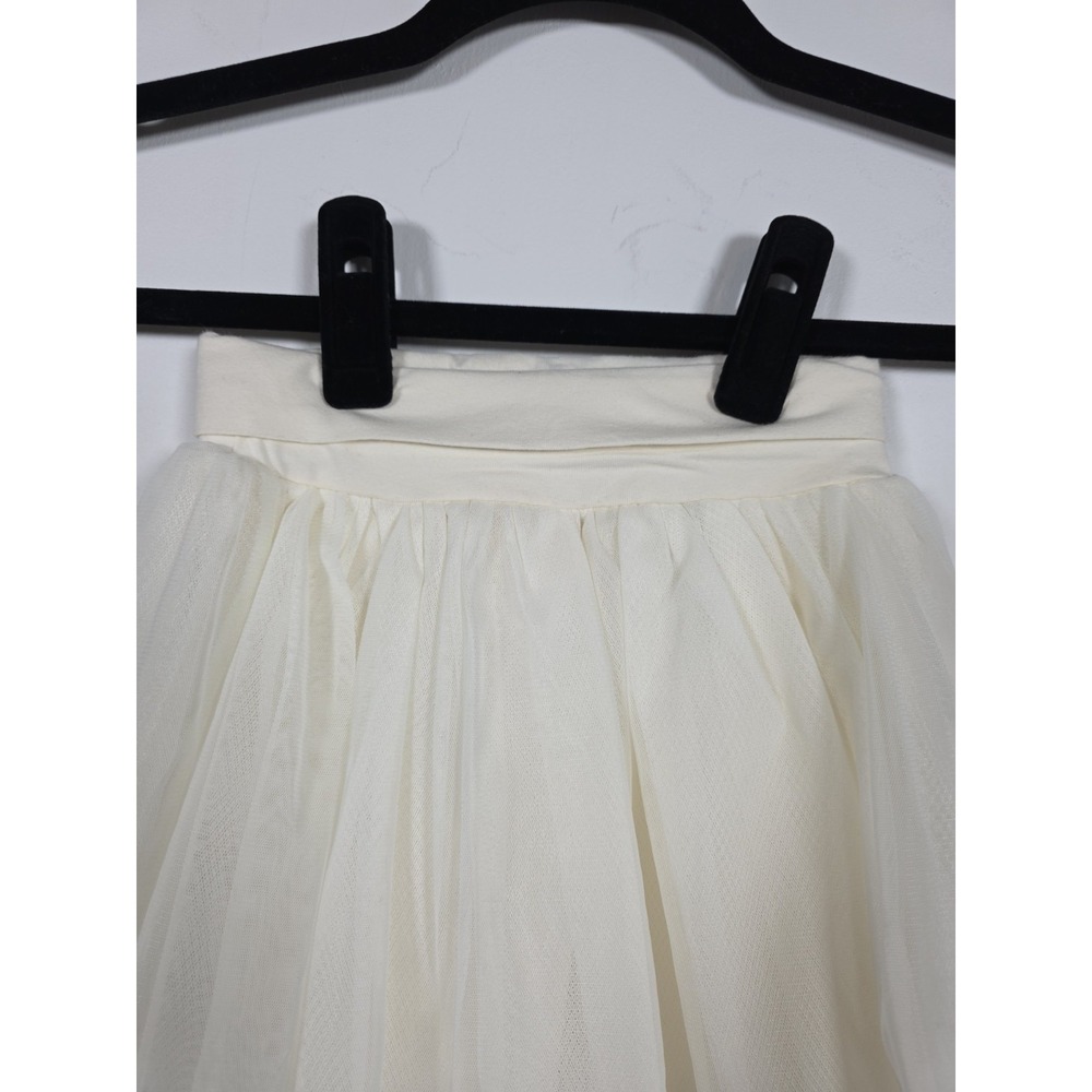 Gap Baby Girls 4T Tulle Skirted Leggings Beige NWT Tutu Layered Pants Cute - Picture 4 of 8